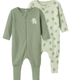 Natdragt - Noos - 2-pak - NbfNightsuit - Sea Foam|Name It Best