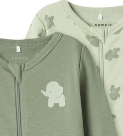 Natdragt - Noos - 2-pak - NbfNightsuit - Sea Foam|Name It Best