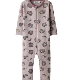 Natdragt - Uld - NbfWillit - Shadow Gray/Unicorn|Name It Sale