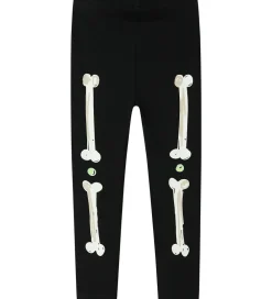 Nattøj - 2-delt - Glow - NmnOwen - Sort/Lemonade|Name It Sale