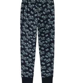 Nattøj - 2-Delt - NkmNightset Game - Dark Sapphire m. Pr|Name It Online