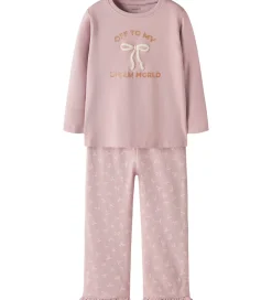 Nattøj - 2-delt - NmfRagna - Keepsake Lilac m. Print|Name It Discount