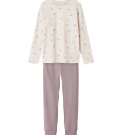 Nattøj - 2-Delt - Noos - NkfNightset - Barely Pink/Bows|Name It Outlet