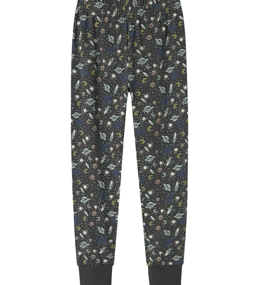 Nattøj - 2-Delt - Noos - NkmNightset - Forged Iron/Space|Name It Hot