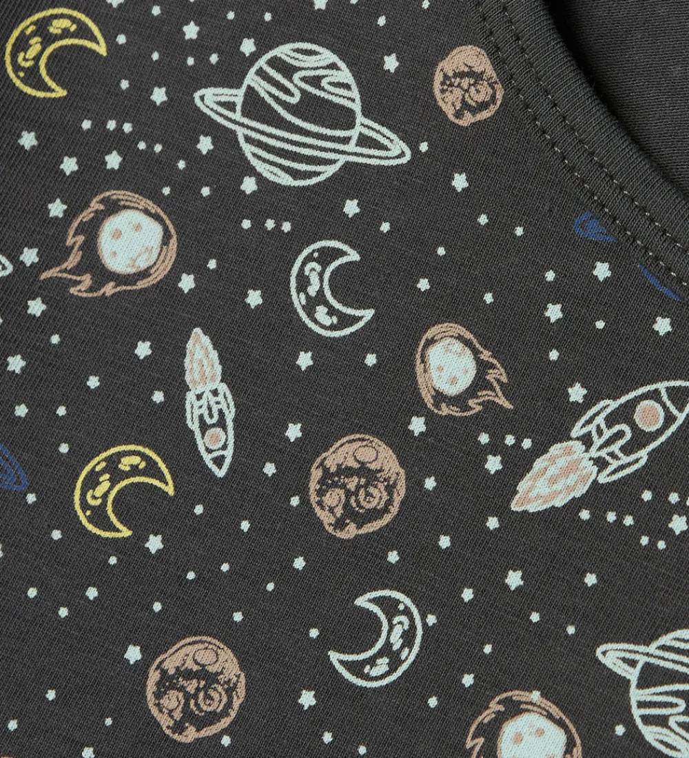 Nattøj - 2-Delt - Noos - NkmNightset - Forged Iron/Space|Name It Hot