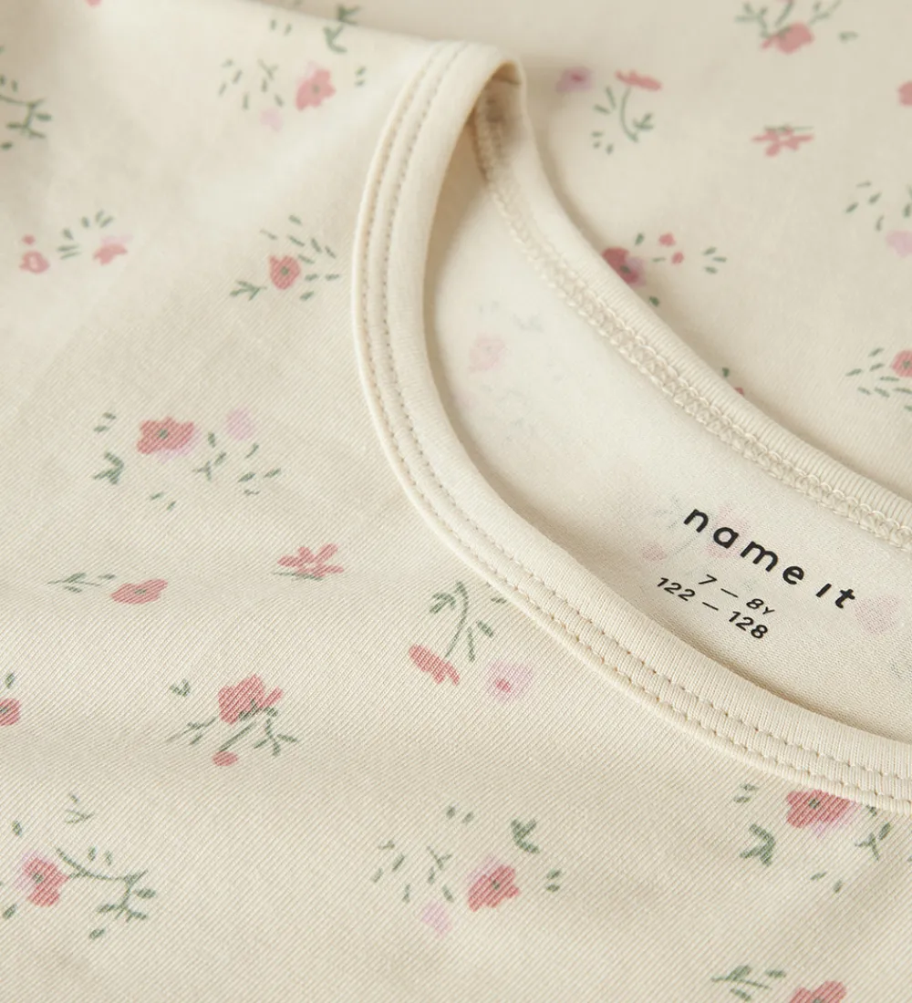 Nattøj - 2-delt - Noos - NkfNightset - Turtledove|Name It Discount