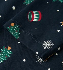Nattøj - NknVismas - Navy Blazer/Xmas AOP Navy|Name It Sale