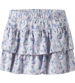 Nederdel - NmfVigga - Purple Heather/Butterflies|Name It Hot