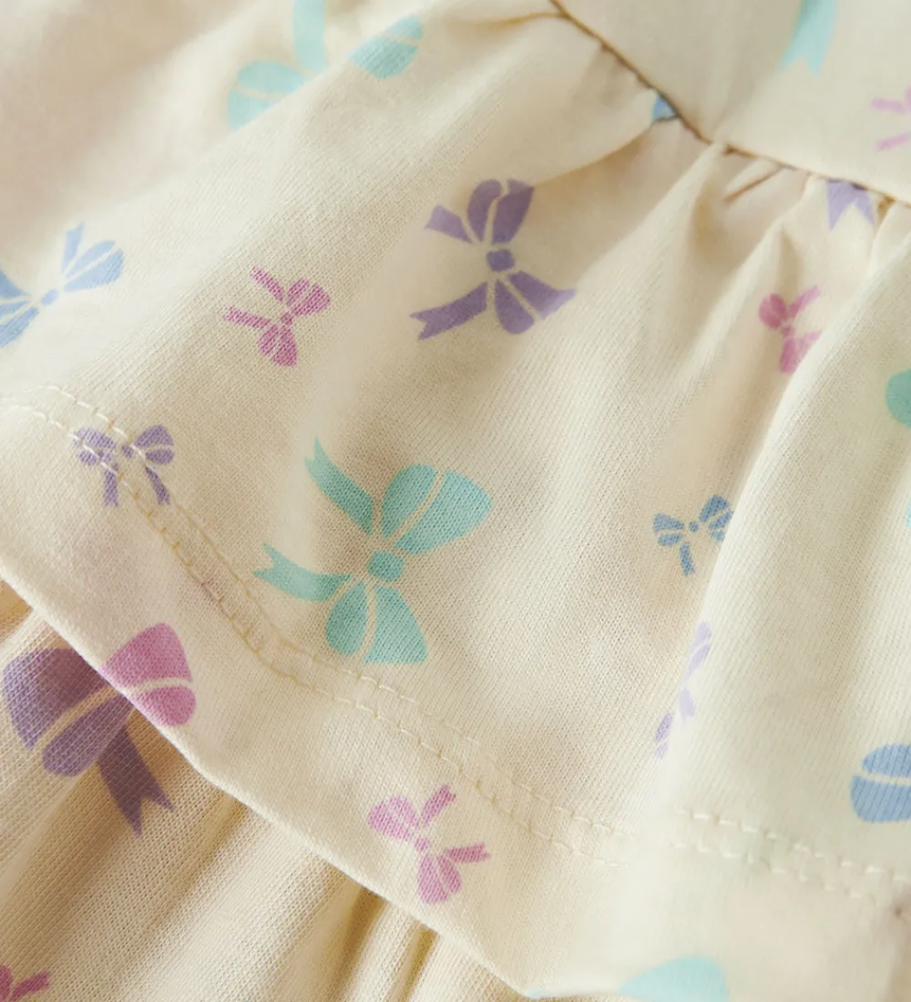 Nederdel - NmfVigga - Buttercream/Bows|Name It Best