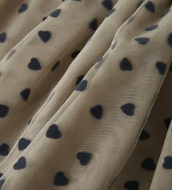 Nederdel - Tyl - NmfNea - Island Fossil m. Hjerter|Name It New