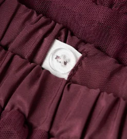 Nederdel - Tyl - NmfRitul - Burgundy|Name It Outlet