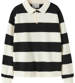 Polo - Strik - NkmObert - Black|Name It Discount