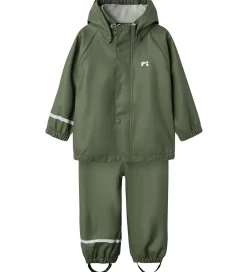 Regntøj - PU - Noos - NknDry10 - Thyme|Name It Online