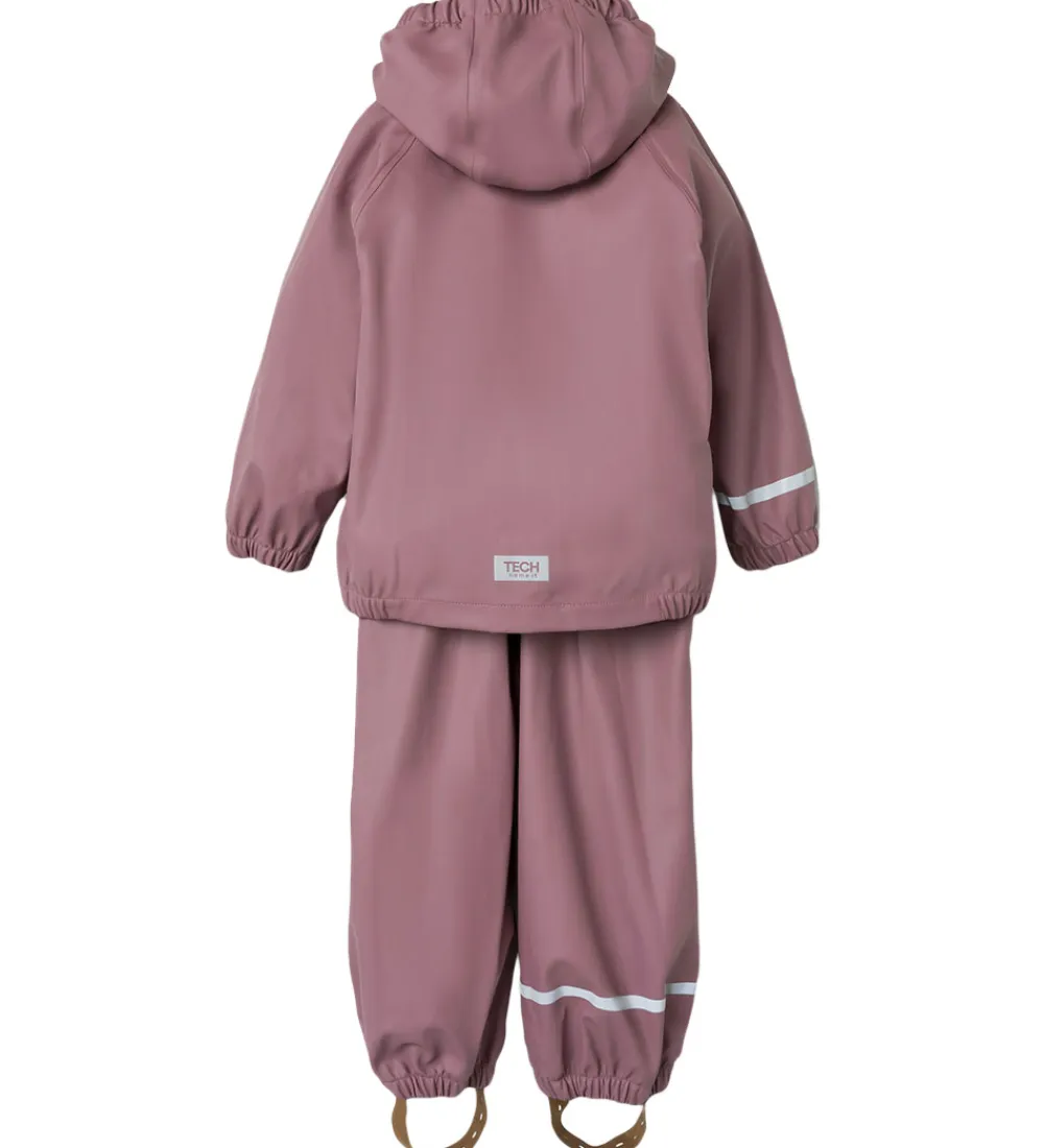 Regntøj - PU - Noos - NknDry10 - Wistful Mauve|Name It Sale