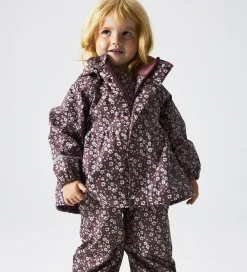 Regntøj m. Seler - NmfDry10 - Fig m. Blomster|Name It Clearance