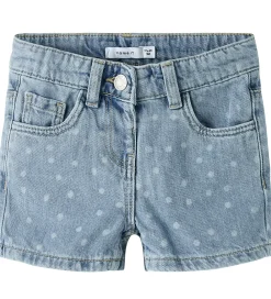 Shorts - NmfRose - Light Blue Denim/Dots|Name It Sale