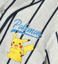 Shortssæt - NkmMaska - Pokémon - Lysegråmeleret|Name It Sale