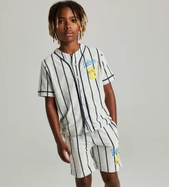 Shortssæt - NkmMaska - Pokémon - Lysegråmeleret|Name It Sale