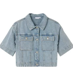 Skjorte - NkfAva - Light Blue Denim|Name It