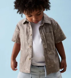 Skjorte - Nmmhestern - Walnut|Name It Sale