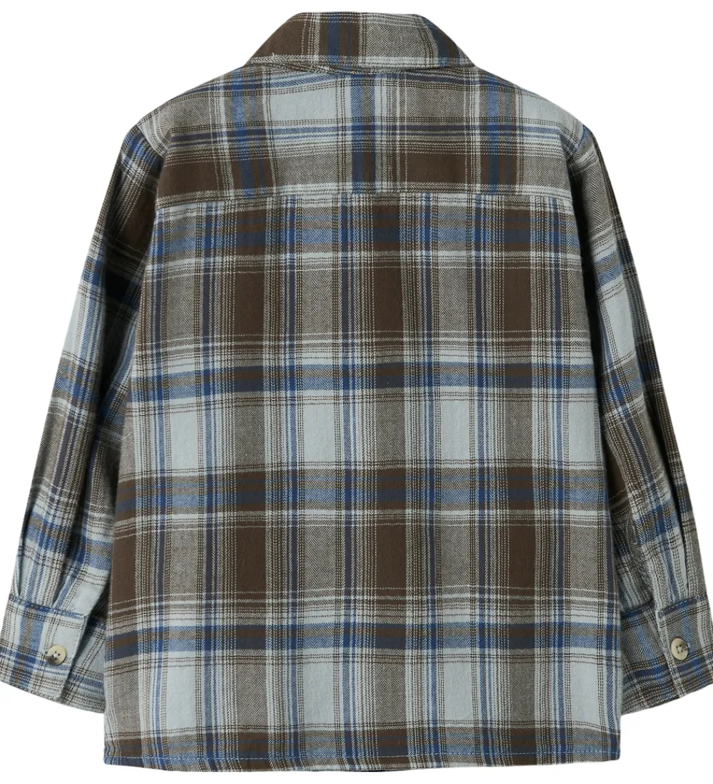 Skjorte - NmmLars - Turkish Coffee|Name It Best