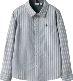 Skjorte - NmmRekid - Flint Stone m. Striber|Name It Clearance