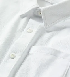 Skjorte - Piqué - NkmRon - Jersey - Bright White|Name It Hot