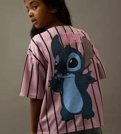 Skjorte k/æ - NkfOdisa - Stitch - Keepsake Lilac|Name It Clearance