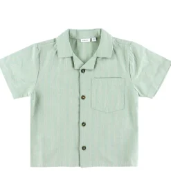 Skjorte k/æ - NmmHalom - Slate Gray|Name It Online