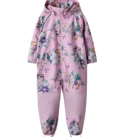 Softshelldragt m. Fleece - Noos - NmfAlfa08 - Pink Laven|Name It Online