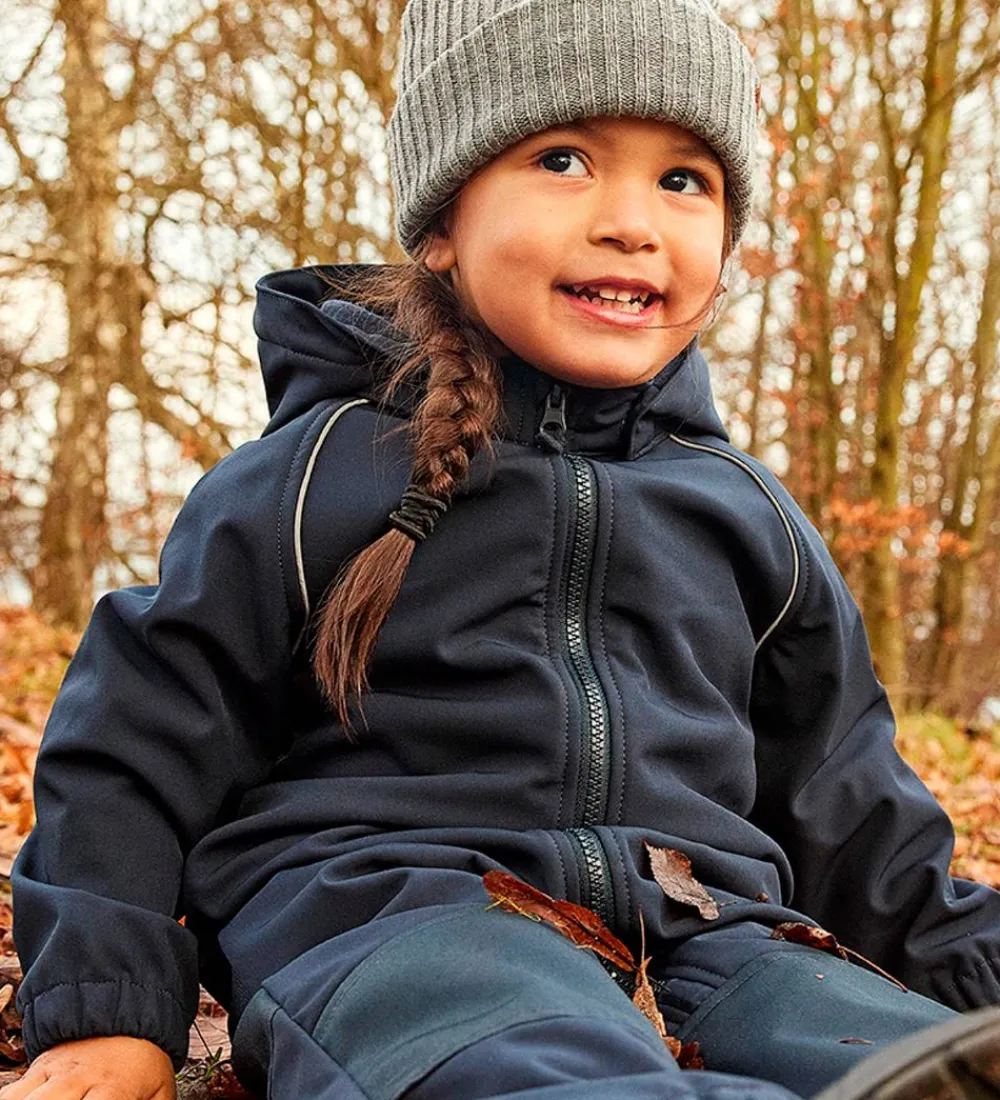 Softshelldragt m. Fleece - Noos - NmnAlfa - Dark Sapphir|Name It Sale