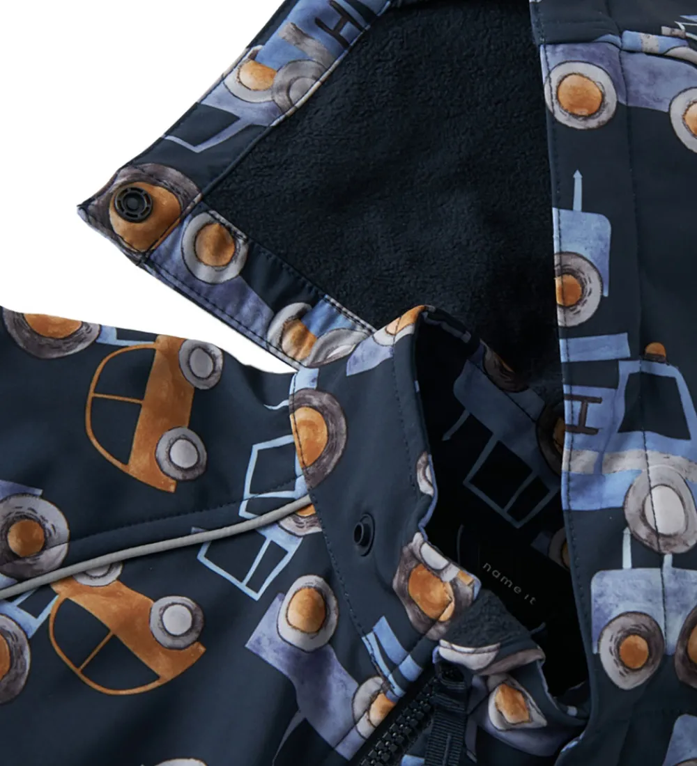 Softshelldragt m. Fleece - Noos - NmmAlfa08 - Dark Sapph|Name It Sale