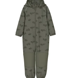 Softshelldragt m. Fleece - Noos - NmmAlfa08 - Dusty Oliv|Name It Hot