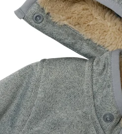 Softshelldragt m. Fleece - NbnMada08 - Grey Melange m. Ø|Name It Discount