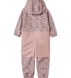 Softshelldragt m. Fleece - Noos - NmfAlfa - Woodrose/Blo|Name It Discount