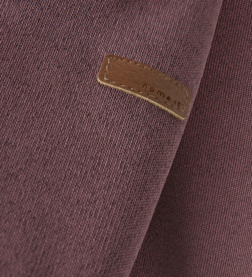 Softshelldragt m. Fleece - NbnMada08 - Rose Brown m. Øre|Name It