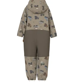 Softshelldragt m. Fleece - Noos - NmmAlfa08 - Silver Min|Name It Hot