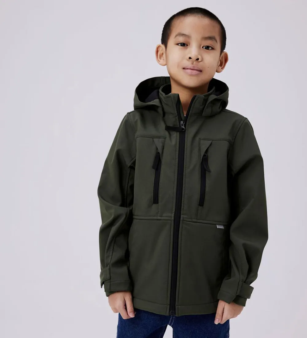 SoftShelljakke m. Fleece - Noos - NknAlfa08 - Climbing I|Name It New