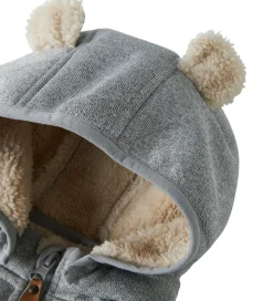 Softshelljakke m. Fleece - NbnMada08 - Grey Melange m. Ø|Name It New