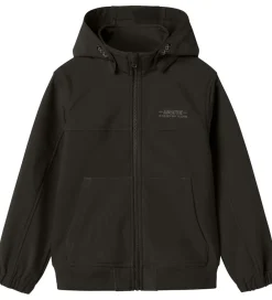 Softshelljakke m. Fleece - NkmAlfa08 - Cool Block - Sort|Name It Best