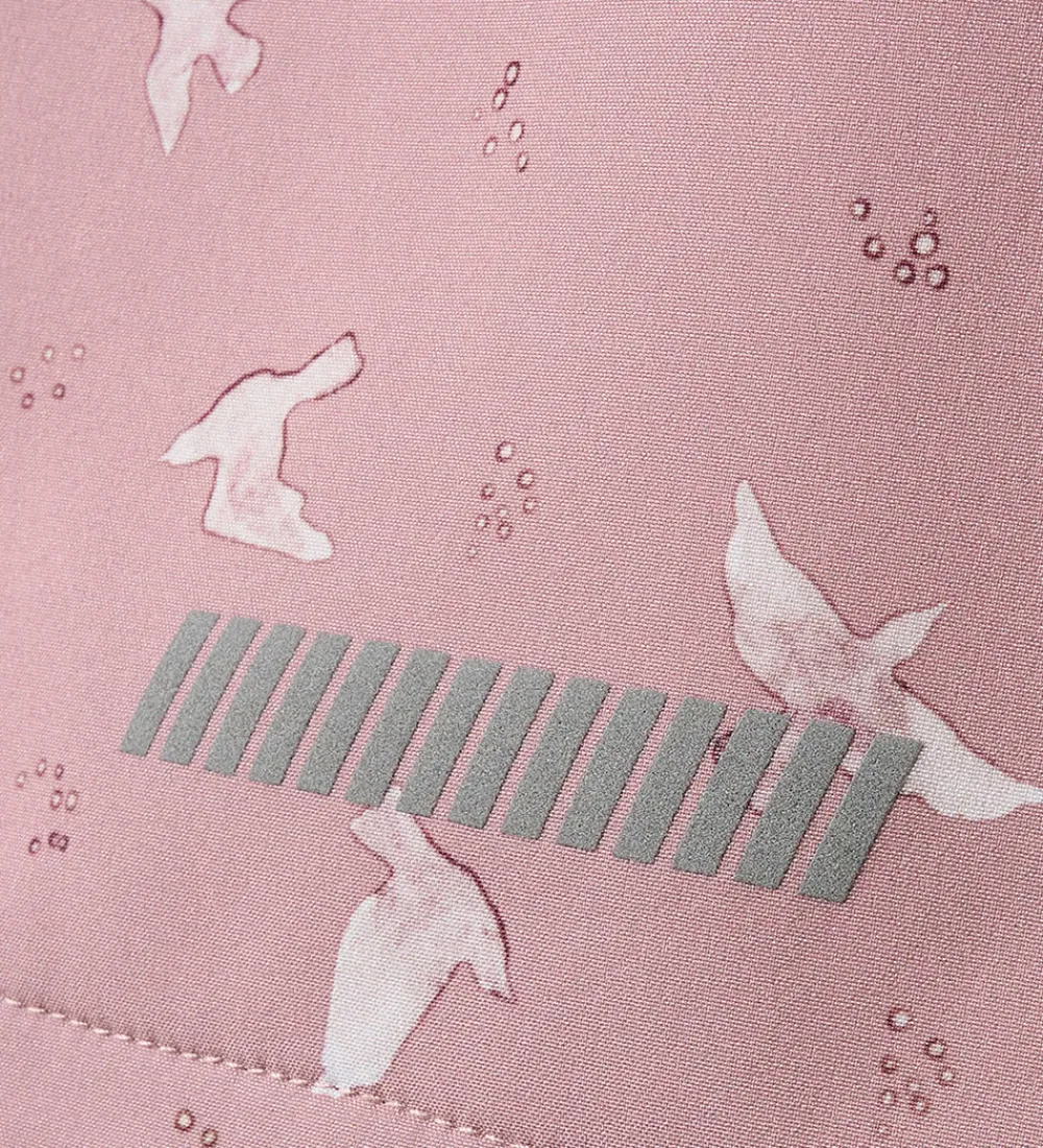 Softshelljakke m. Fleece - NmfAlfa08 - Woodrose/Bird|Name It Outlet