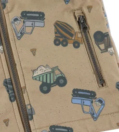 Softshelljakke m. Fleece - NmmAlfa08 - Silver Mink/Truck|Name It Clearance