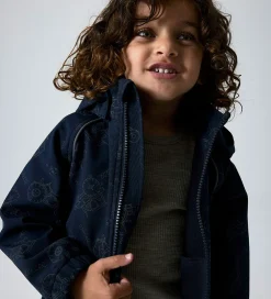 Softshelljakke m. Fleece - NmmAlfa08 - Dark Sapphire m.|Name It