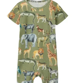 Sommerdragt - NbmJasen - Oil Green|Name It Clearance