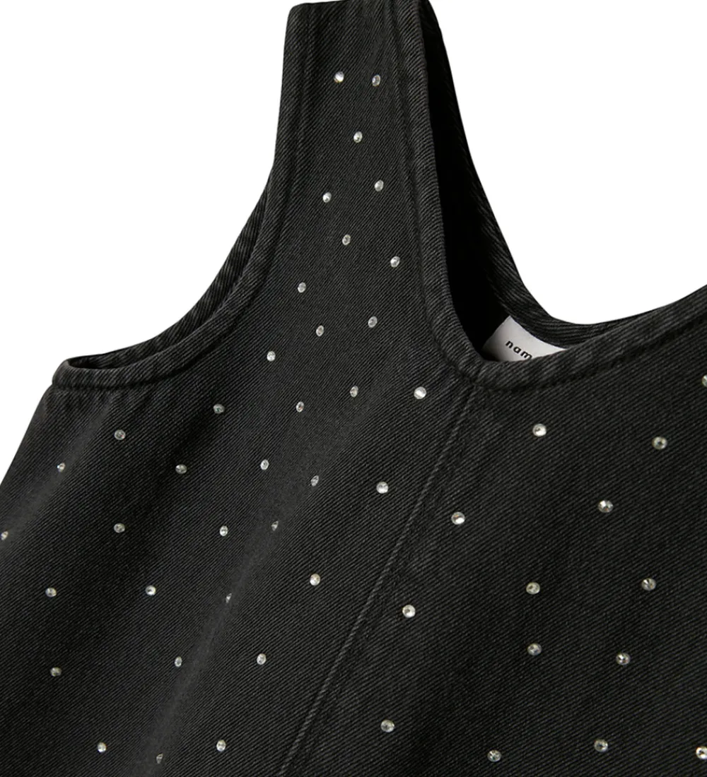 Spencer - Loose - NKfMonala - Dark Grey Denim|Name It Best