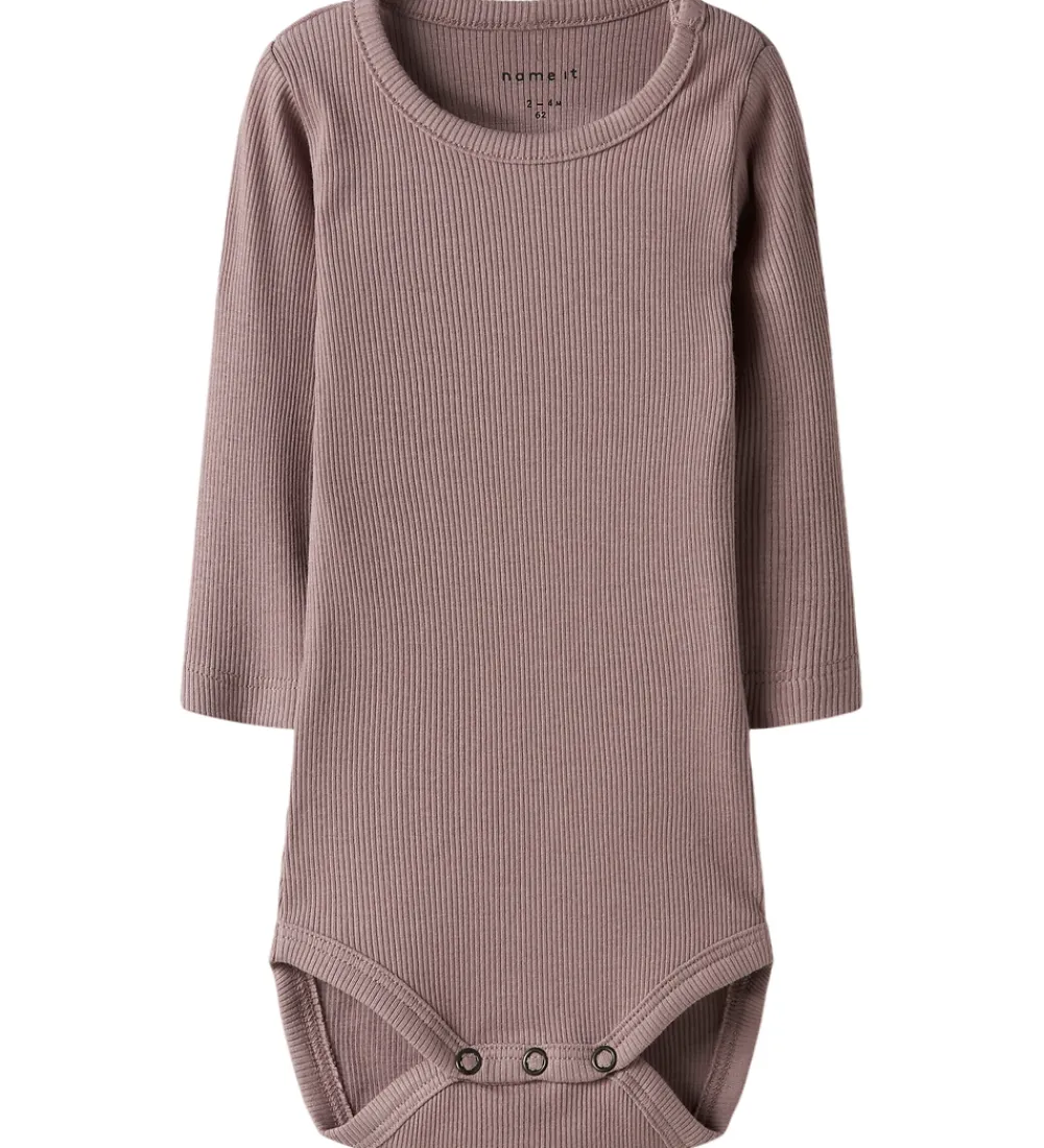 Sæt - Body l/æ/ Leggings - Deauville Mauve/DEAUVILLE MA|Name It