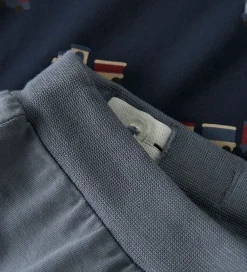 Sæt - Bukser/Body l/æ - NbmVroels - Flint Stone/Navy|Name It