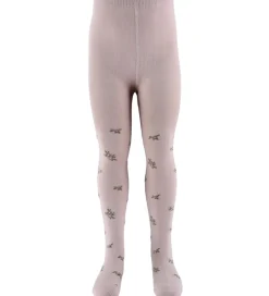 Strømpebukser - Jacquard - Uld/Bomuld - NbfWak - Shadow|Name It Outlet