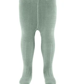 Strømpebukser - Uld/Bomuld - NbmWakma - Dried Sage|Name It
