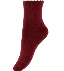 Strømper - NmfRiva - 3-pak - Burgundy|Name It Outlet